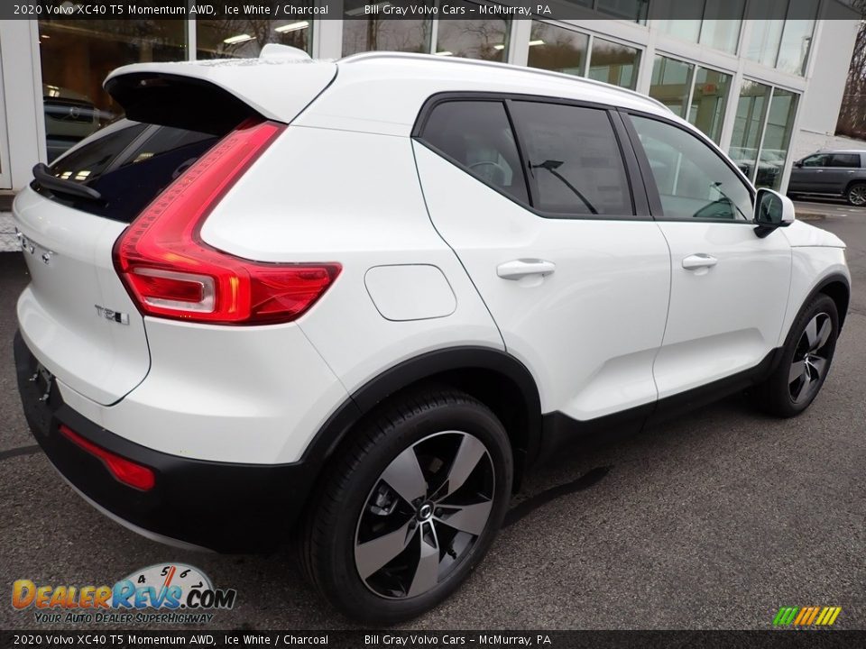 2020 Volvo XC40 T5 Momentum AWD Ice White / Charcoal Photo #2