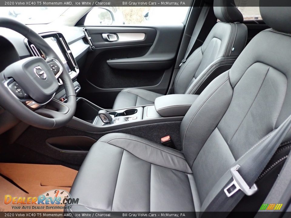 2020 Volvo XC40 T5 Momentum AWD Ice White / Charcoal Photo #7
