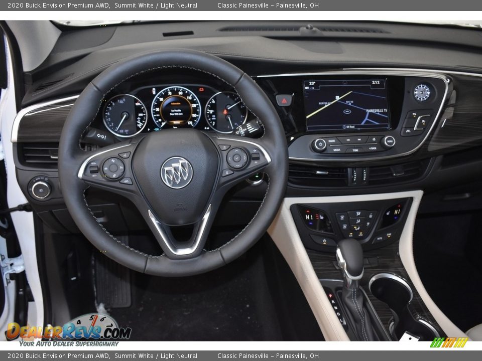 Dashboard of 2020 Buick Envision Premium AWD Photo #4
