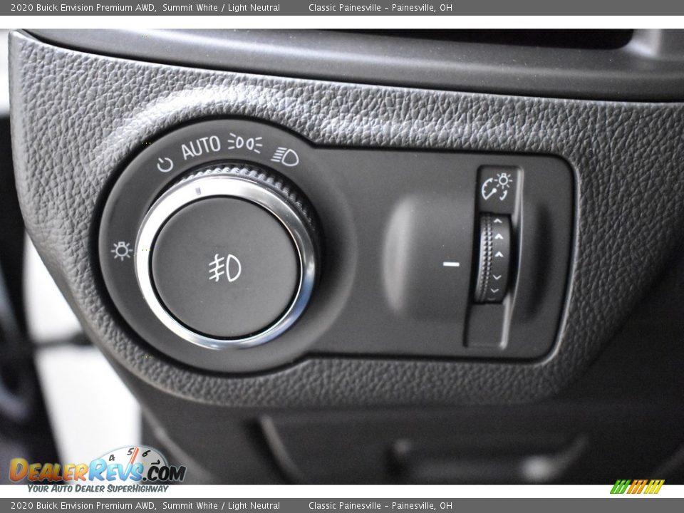 Controls of 2020 Buick Envision Premium AWD Photo #5