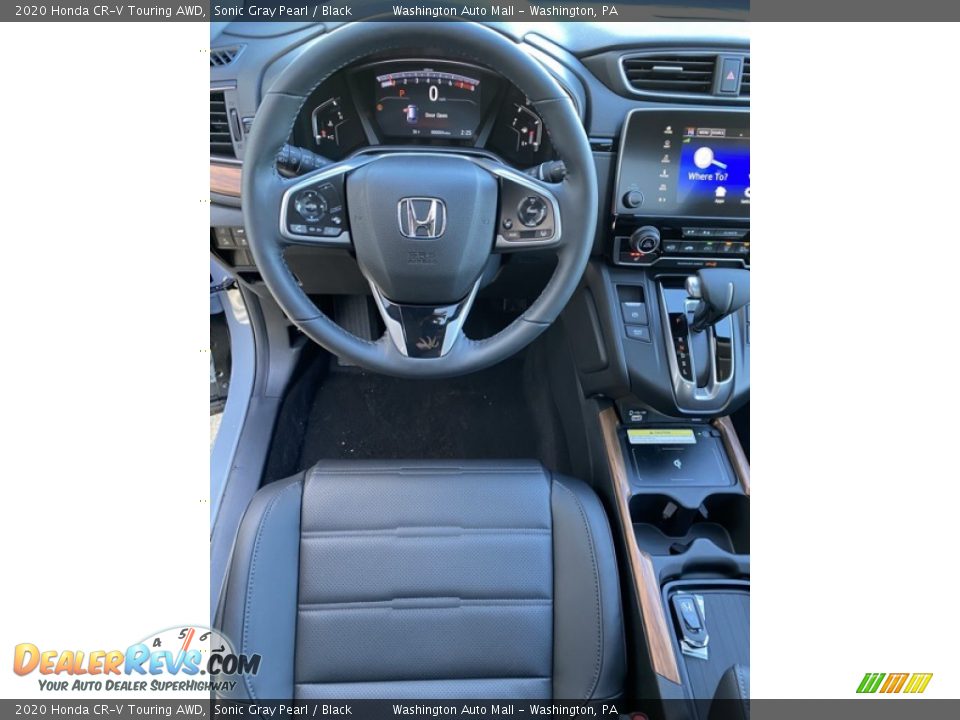 2020 Honda CR-V Touring AWD Sonic Gray Pearl / Black Photo #13