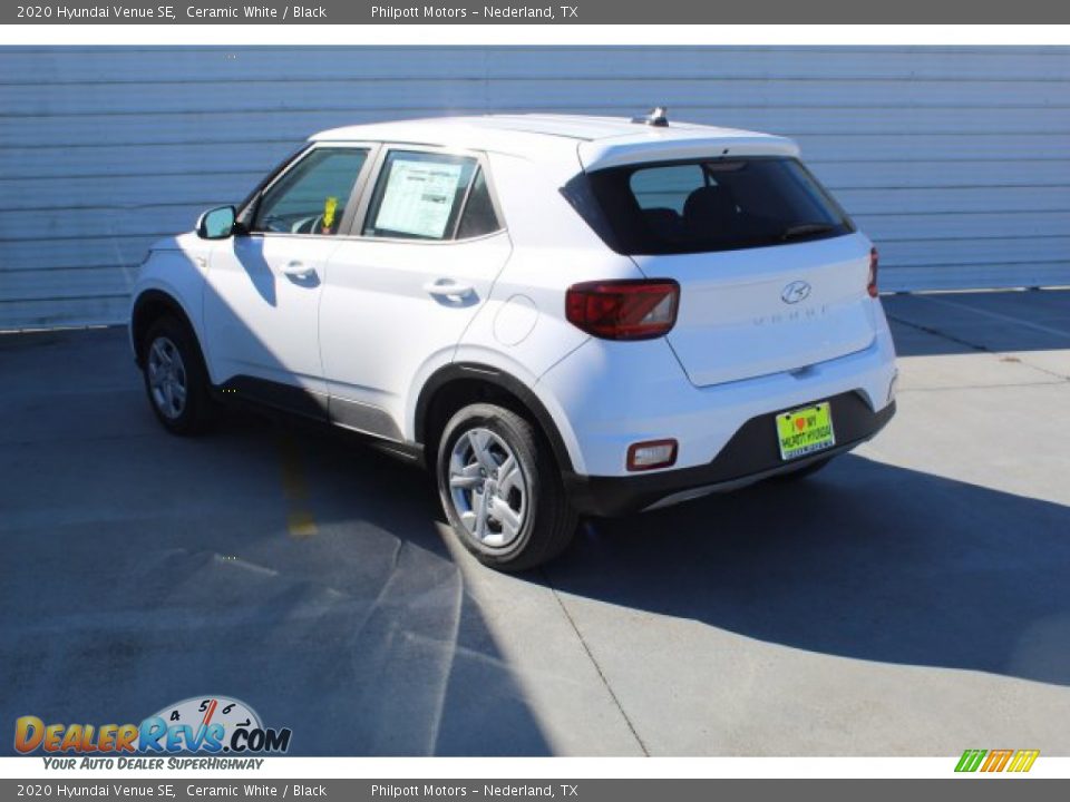 2020 Hyundai Venue SE Ceramic White / Black Photo #6