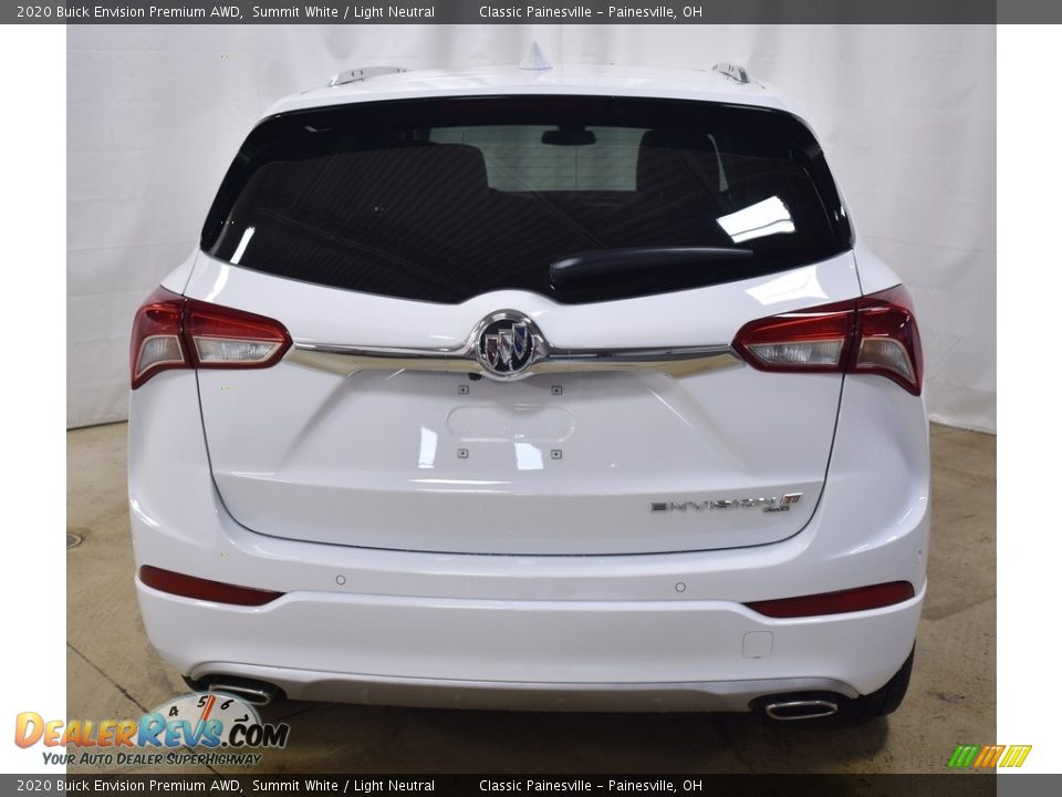 2020 Buick Envision Premium AWD Summit White / Light Neutral Photo #10