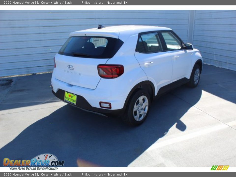 2020 Hyundai Venue SE Ceramic White / Black Photo #8