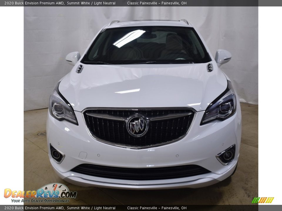 2020 Buick Envision Premium AWD Summit White / Light Neutral Photo #11