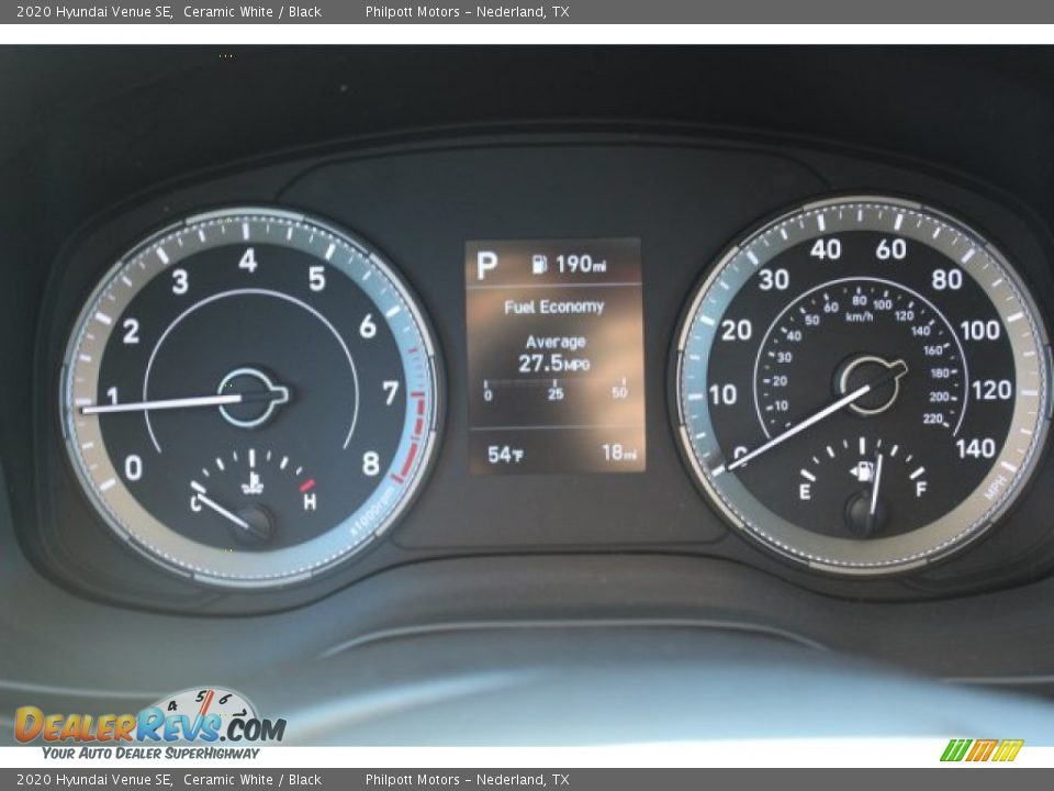 2020 Hyundai Venue SE Ceramic White / Black Photo #13