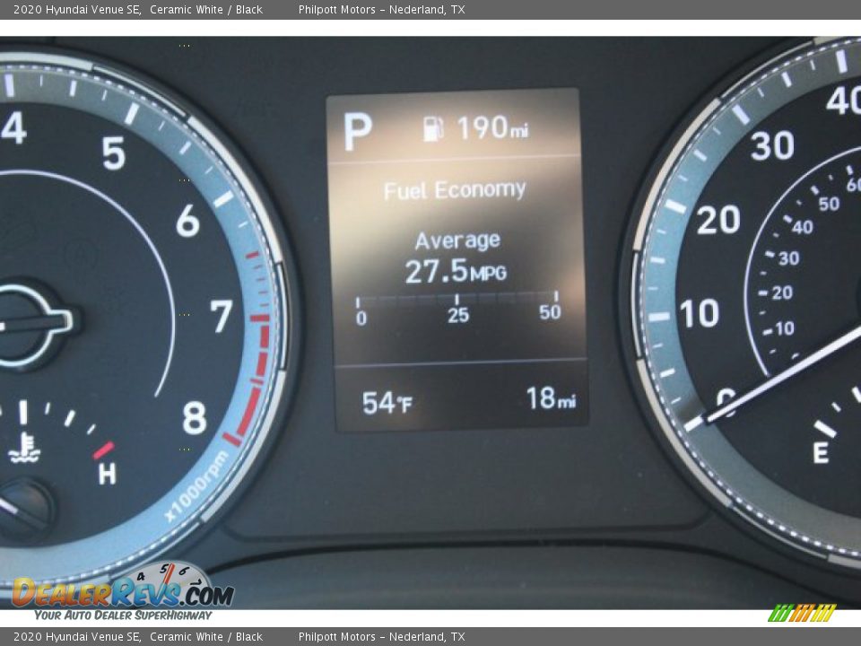 2020 Hyundai Venue SE Ceramic White / Black Photo #14