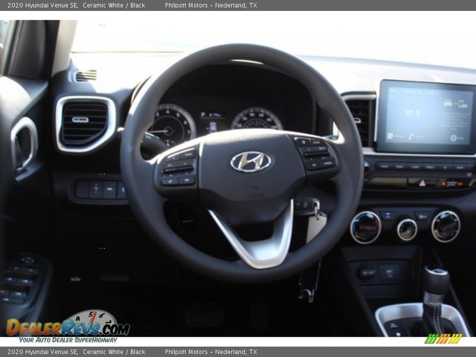 2020 Hyundai Venue SE Ceramic White / Black Photo #20