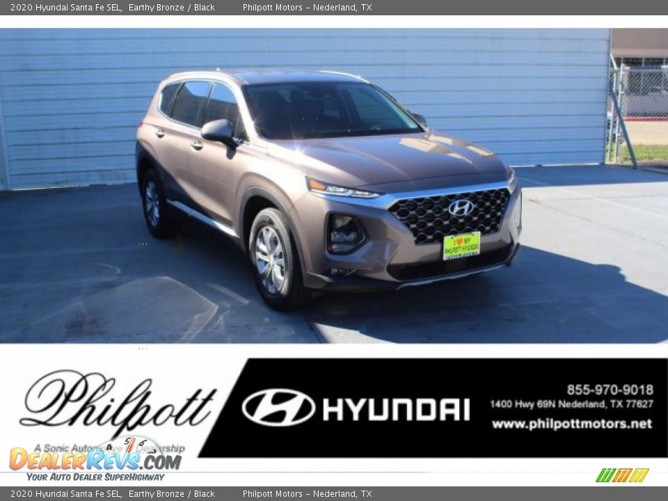 2020 Hyundai Santa Fe SEL Earthy Bronze / Black Photo #1