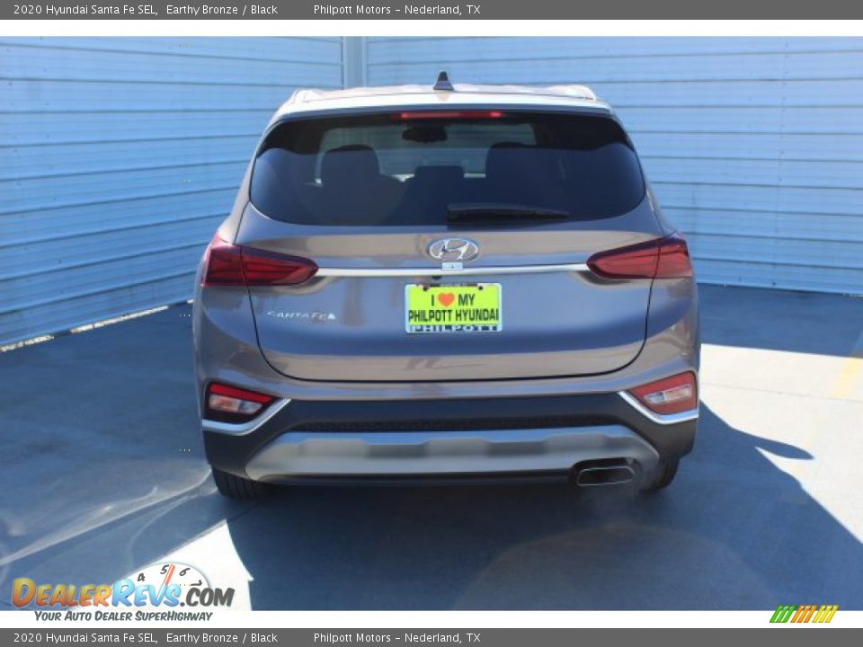 2020 Hyundai Santa Fe SEL Earthy Bronze / Black Photo #7