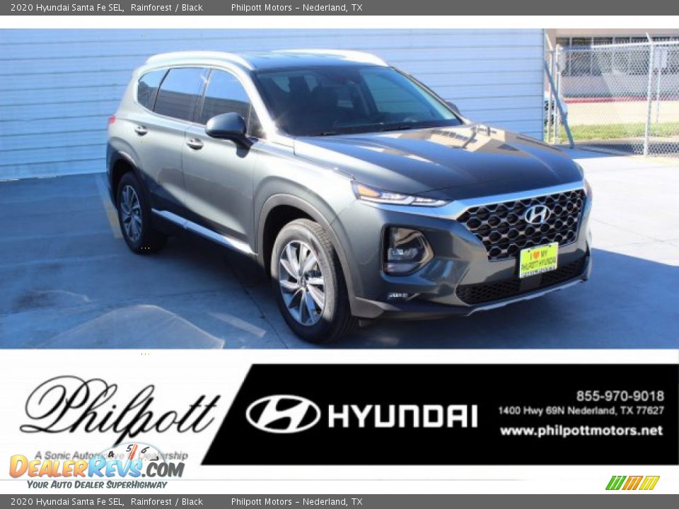 2020 Hyundai Santa Fe SEL Rainforest / Black Photo #1