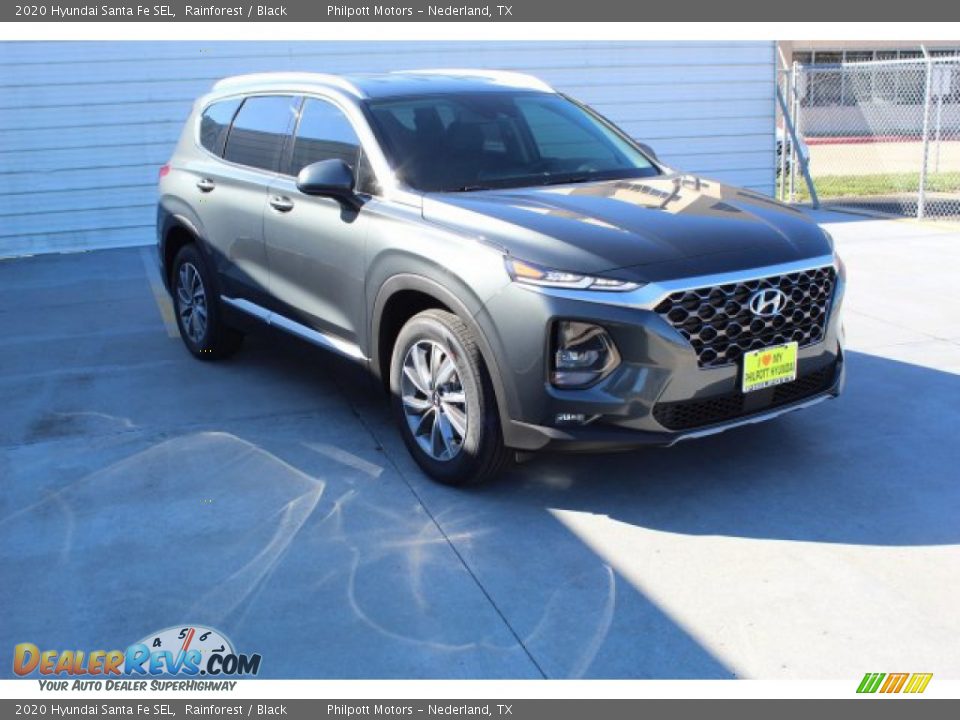 2020 Hyundai Santa Fe SEL Rainforest / Black Photo #2