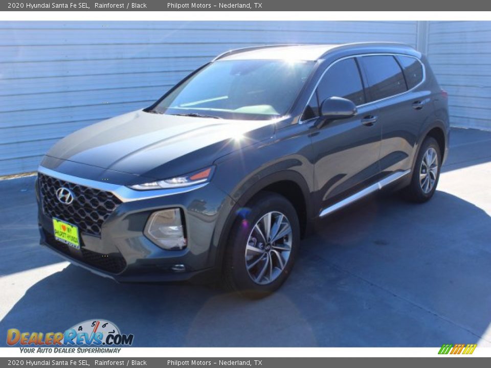 2020 Hyundai Santa Fe SEL Rainforest / Black Photo #4