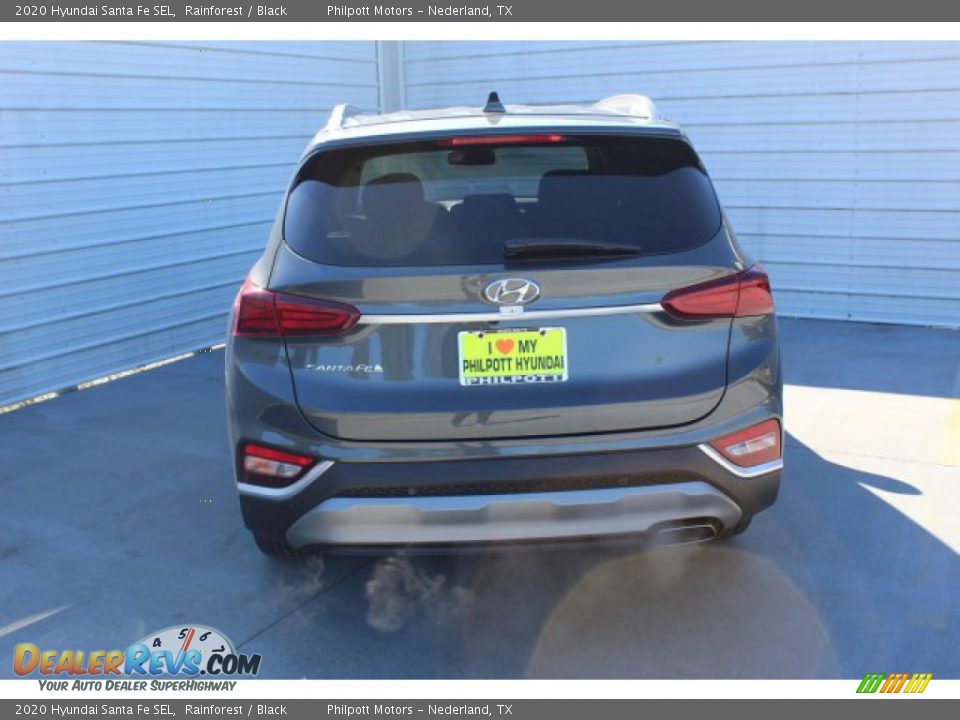 2020 Hyundai Santa Fe SEL Rainforest / Black Photo #7