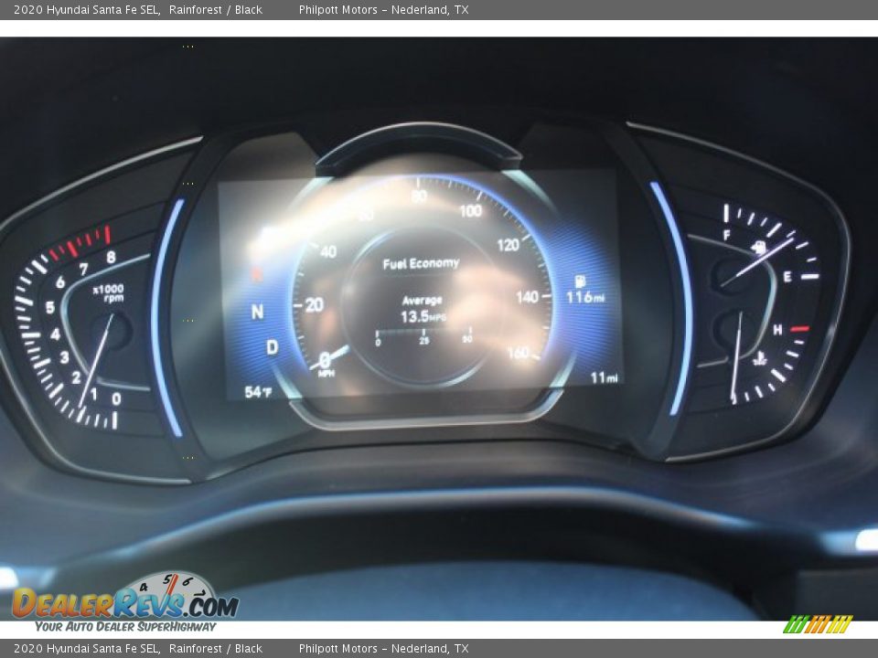 2020 Hyundai Santa Fe SEL Rainforest / Black Photo #16