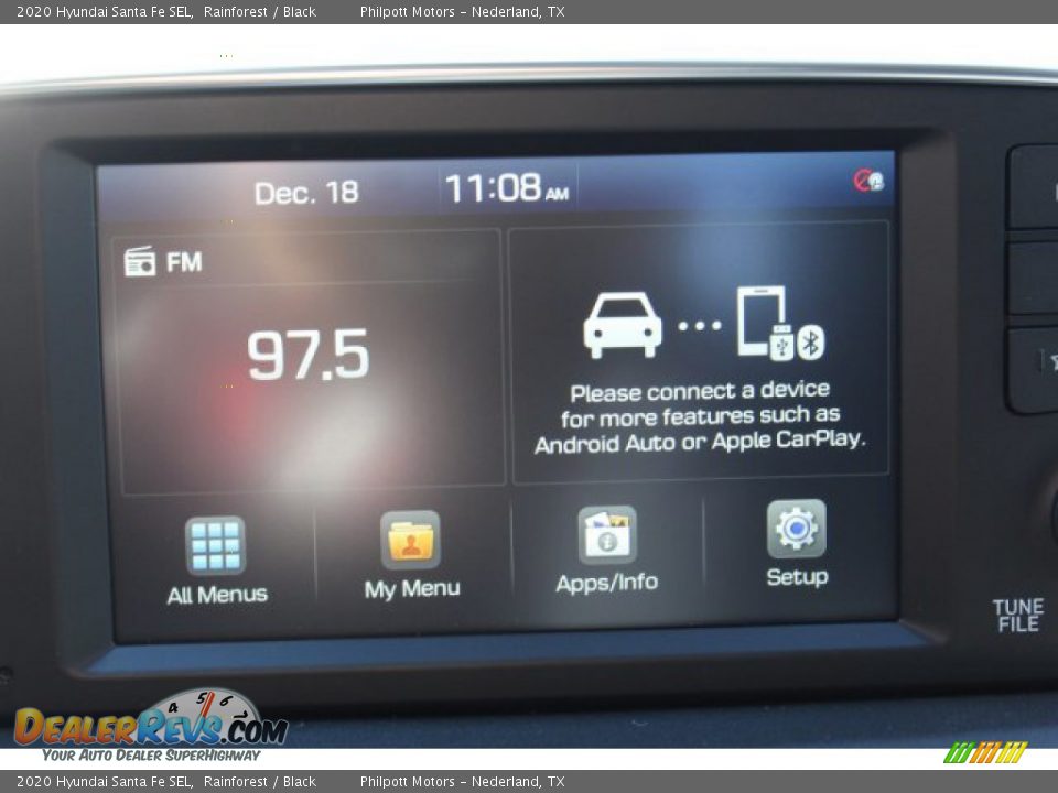 2020 Hyundai Santa Fe SEL Rainforest / Black Photo #18