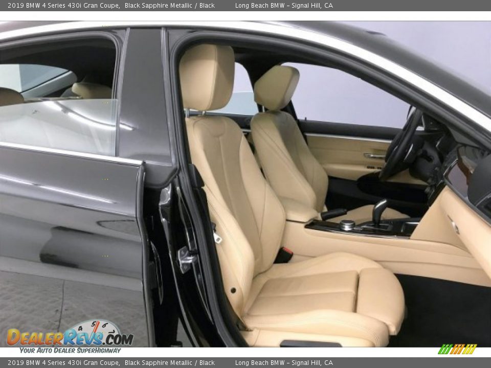 2019 BMW 4 Series 430i Gran Coupe Black Sapphire Metallic / Black Photo #6