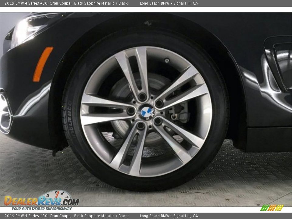 2019 BMW 4 Series 430i Gran Coupe Black Sapphire Metallic / Black Photo #8