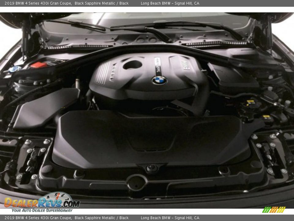 2019 BMW 4 Series 430i Gran Coupe Black Sapphire Metallic / Black Photo #9