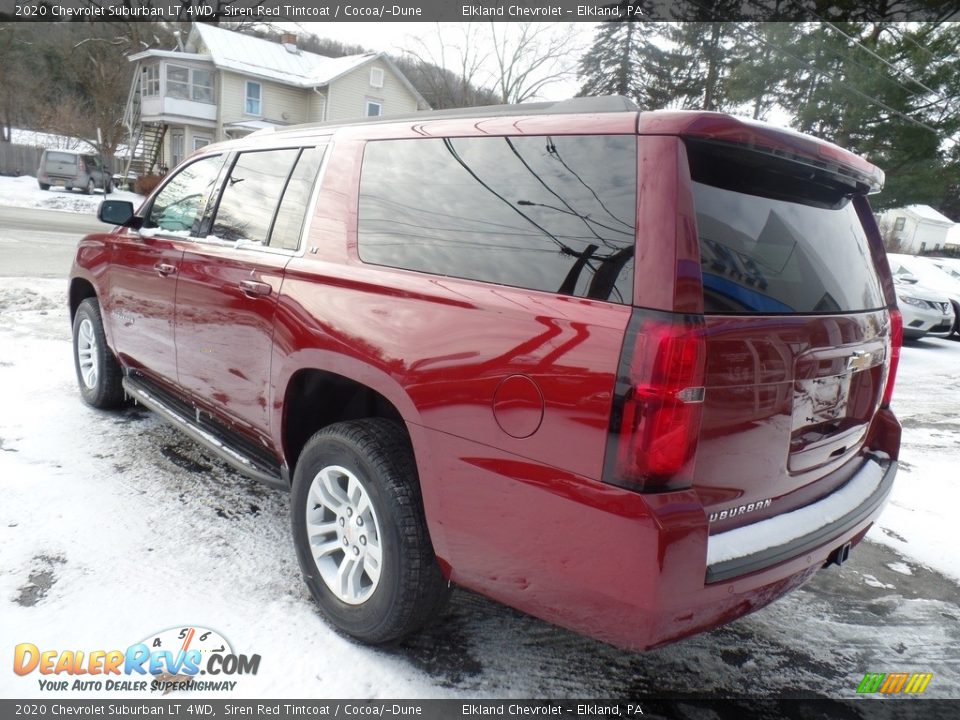 2020 Chevrolet Suburban LT 4WD Siren Red Tintcoat / Cocoa/­Dune Photo #9