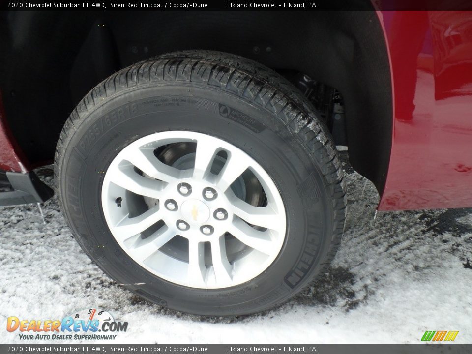 2020 Chevrolet Suburban LT 4WD Siren Red Tintcoat / Cocoa/­Dune Photo #11