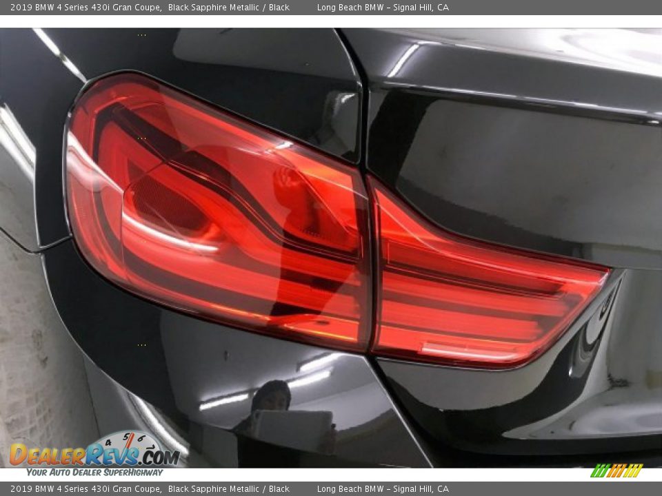 2019 BMW 4 Series 430i Gran Coupe Black Sapphire Metallic / Black Photo #22