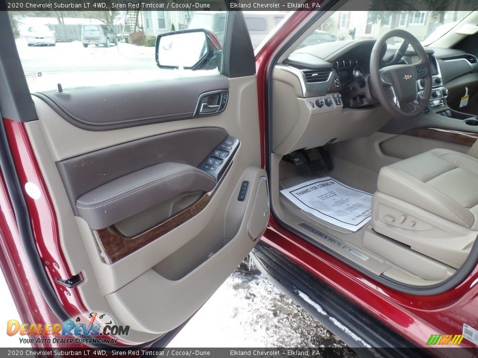 2020 Chevrolet Suburban LT 4WD Siren Red Tintcoat / Cocoa/­Dune Photo #13