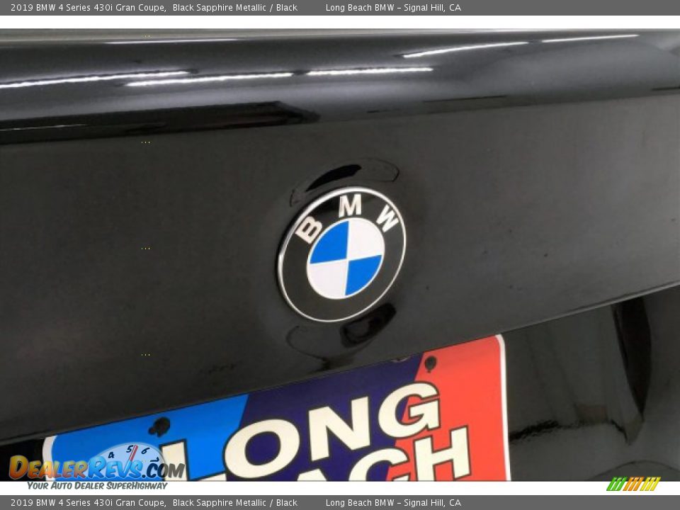 2019 BMW 4 Series 430i Gran Coupe Black Sapphire Metallic / Black Photo #23