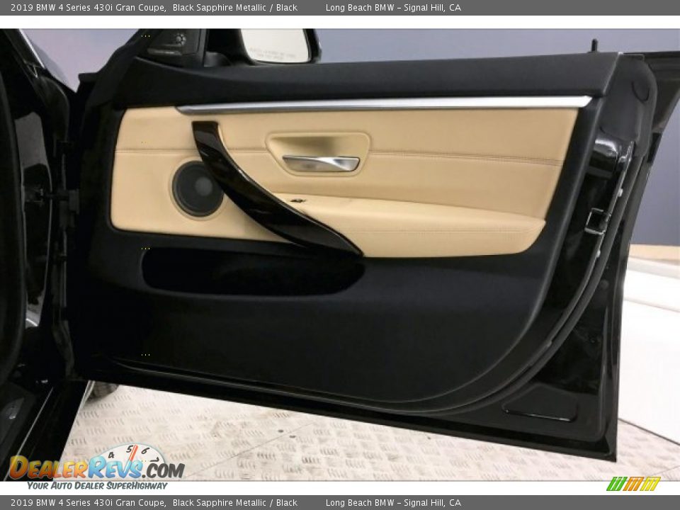 2019 BMW 4 Series 430i Gran Coupe Black Sapphire Metallic / Black Photo #26
