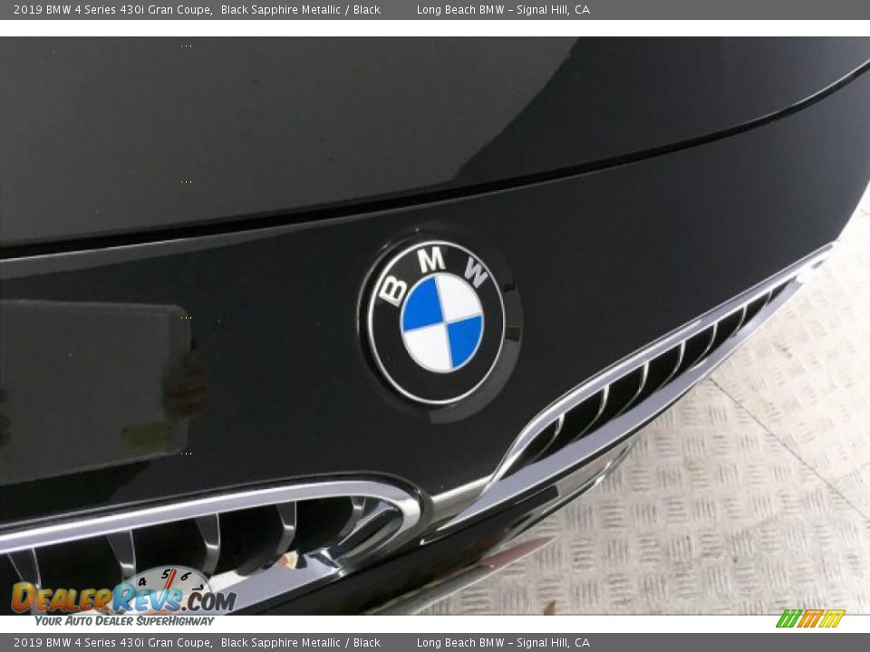 2019 BMW 4 Series 430i Gran Coupe Black Sapphire Metallic / Black Photo #29