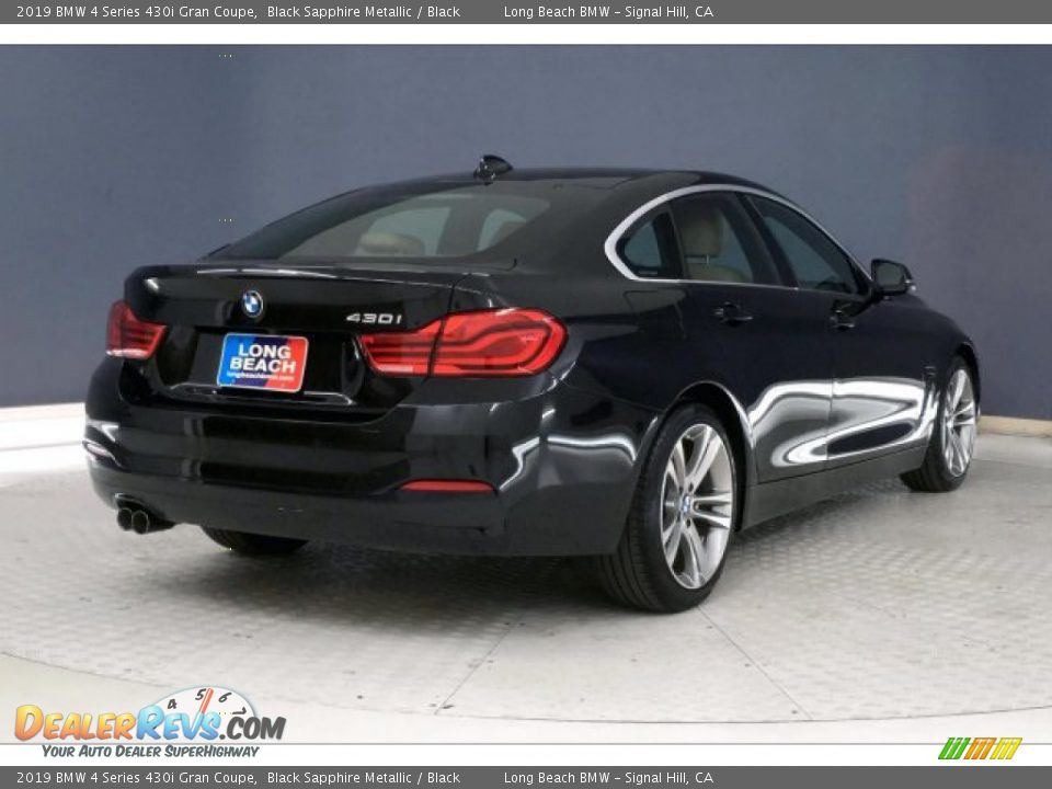 2019 BMW 4 Series 430i Gran Coupe Black Sapphire Metallic / Black Photo #30