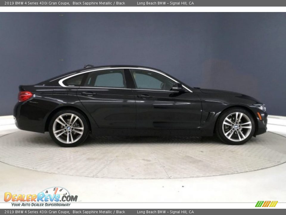 2019 BMW 4 Series 430i Gran Coupe Black Sapphire Metallic / Black Photo #31