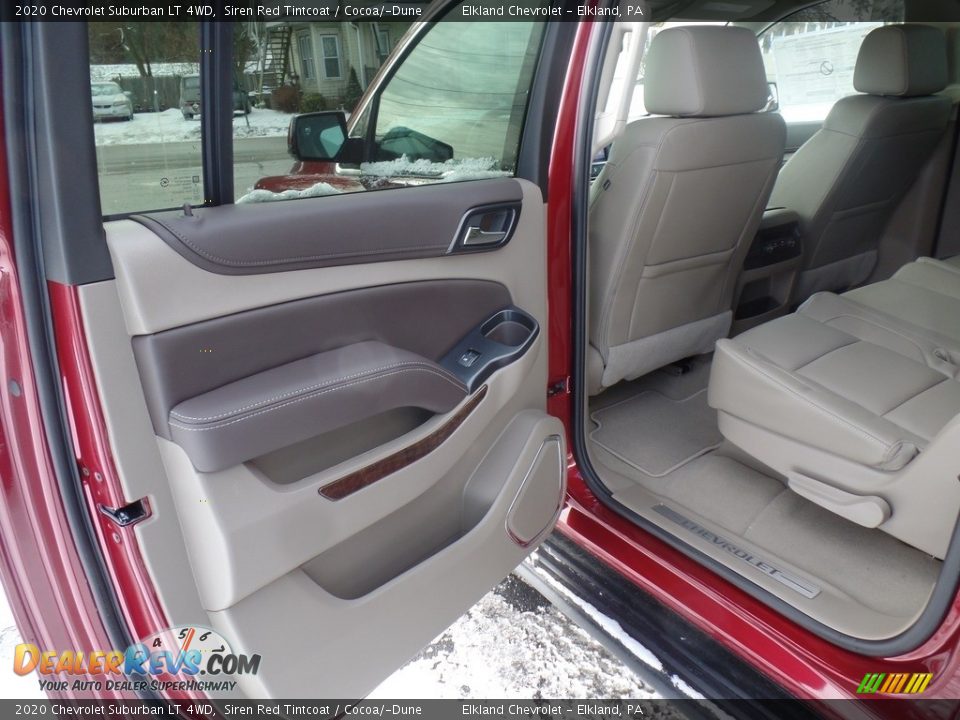 2020 Chevrolet Suburban LT 4WD Siren Red Tintcoat / Cocoa/­Dune Photo #35