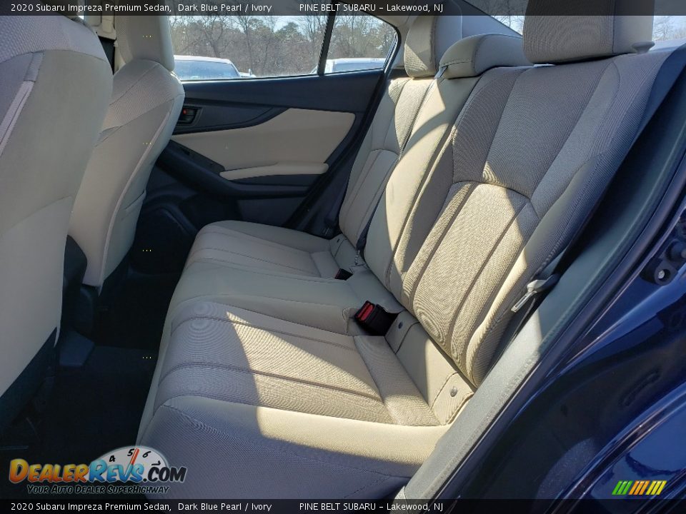 2020 Subaru Impreza Premium Sedan Dark Blue Pearl / Ivory Photo #6