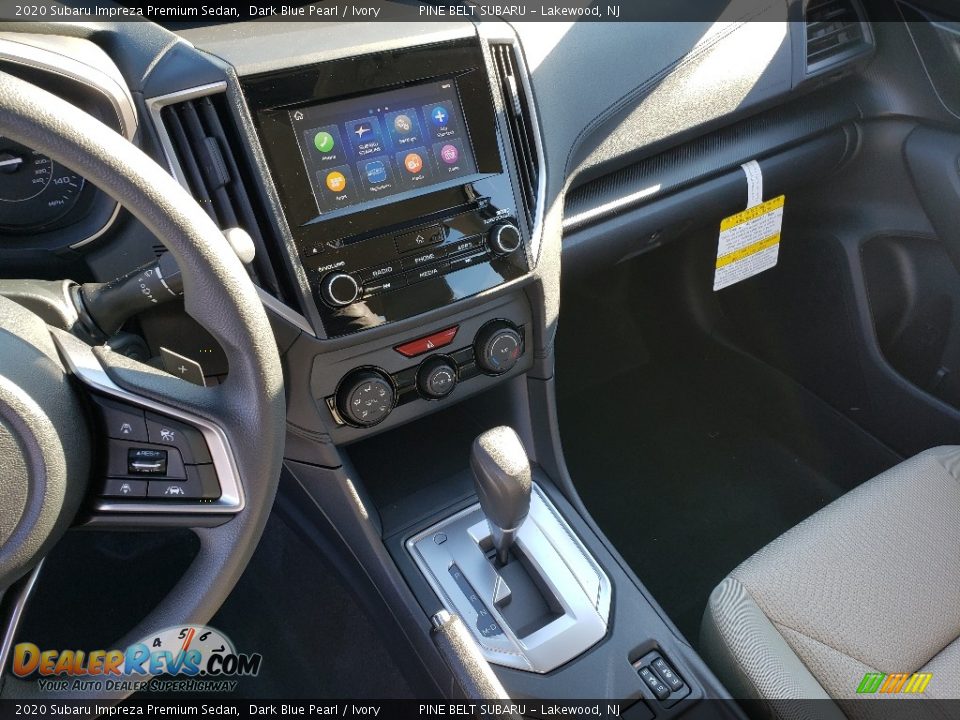2020 Subaru Impreza Premium Sedan Dark Blue Pearl / Ivory Photo #9