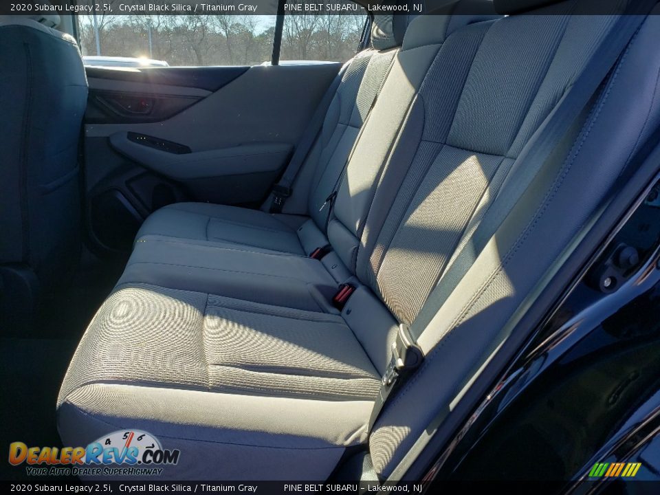 2020 Subaru Legacy 2.5i Crystal Black Silica / Titanium Gray Photo #6