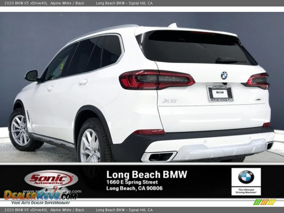 2020 BMW X5 xDrive40i Alpine White / Black Photo #2