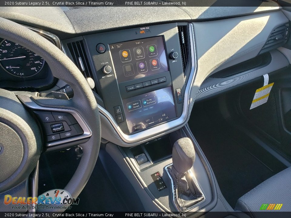2020 Subaru Legacy 2.5i Crystal Black Silica / Titanium Gray Photo #10