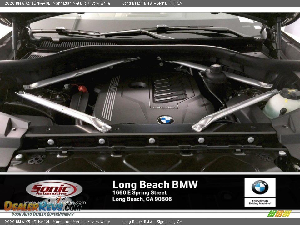 2020 BMW X5 sDrive40i Manhattan Metallic / Ivory White Photo #8