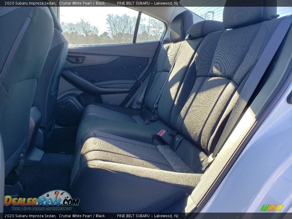 2020 Subaru Impreza Sedan Crystal White Pearl / Black Photo #6