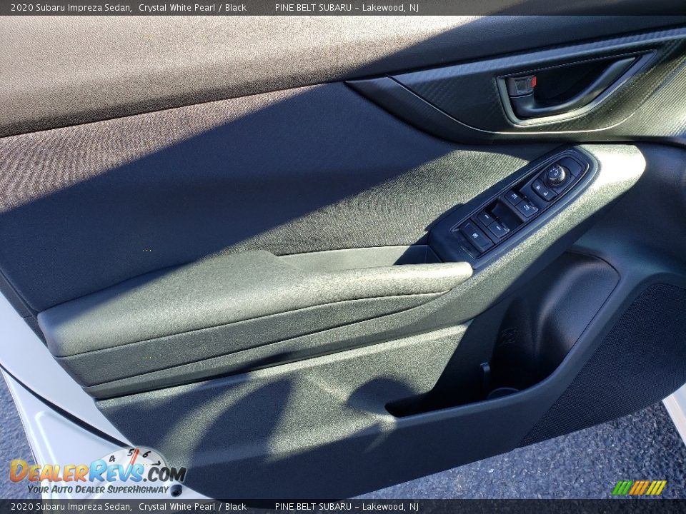 2020 Subaru Impreza Sedan Crystal White Pearl / Black Photo #8