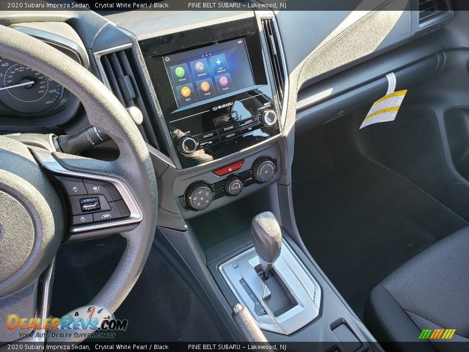 2020 Subaru Impreza Sedan Crystal White Pearl / Black Photo #10