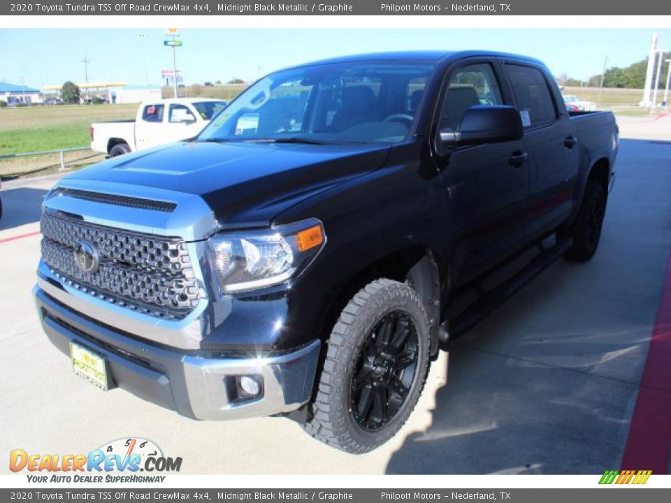 2020 Toyota Tundra TSS Off Road CrewMax 4x4 Midnight Black Metallic / Graphite Photo #4