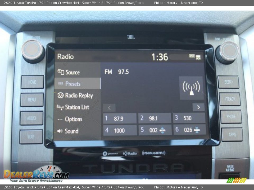 2020 Toyota Tundra 1794 Edition CrewMax 4x4 Super White / 1794 Edition Brown/Black Photo #18