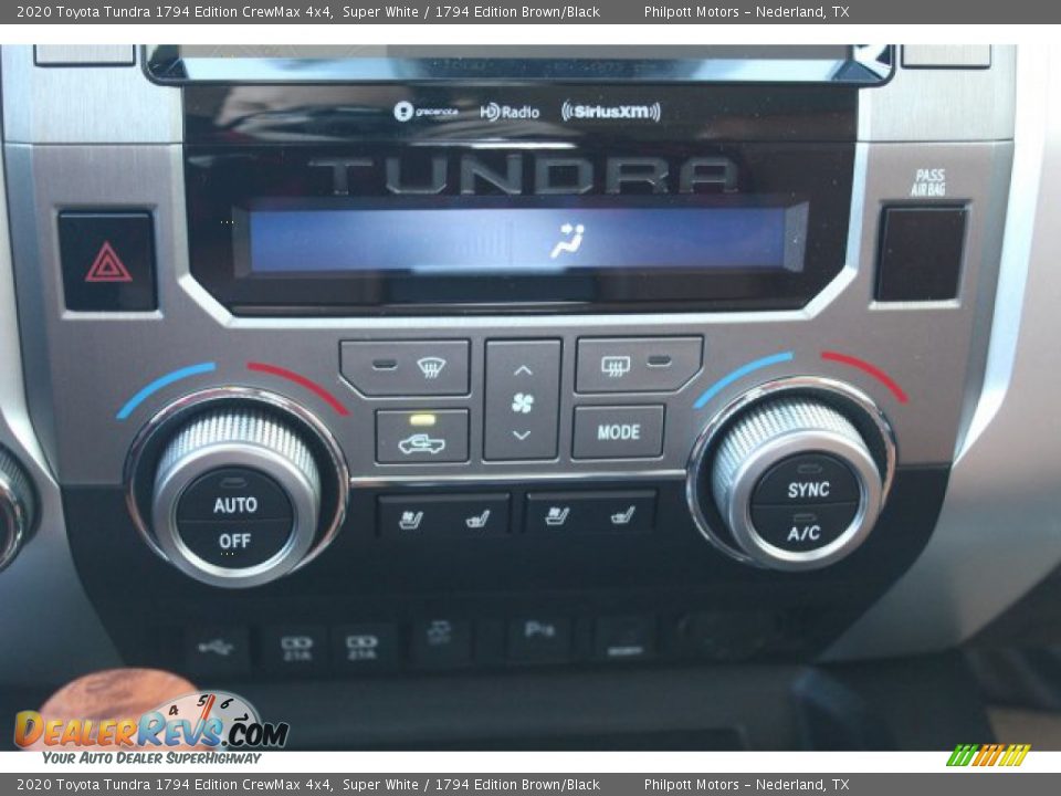 2020 Toyota Tundra 1794 Edition CrewMax 4x4 Super White / 1794 Edition Brown/Black Photo #19
