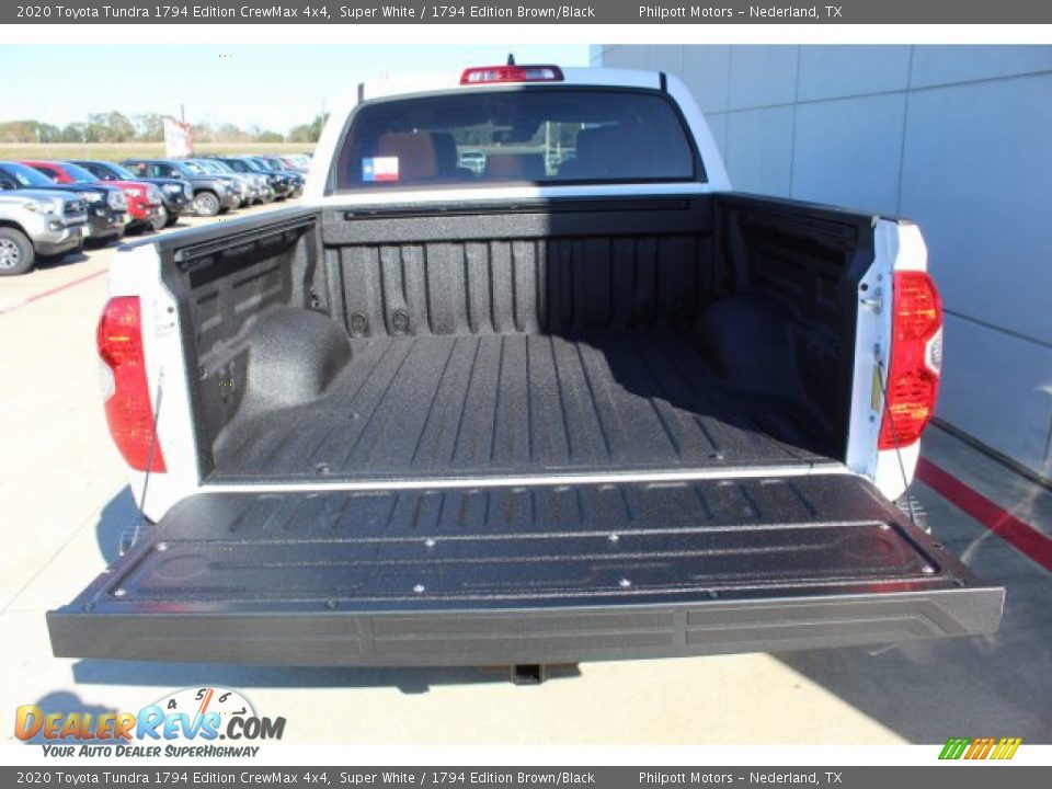 2020 Toyota Tundra 1794 Edition CrewMax 4x4 Super White / 1794 Edition Brown/Black Photo #24