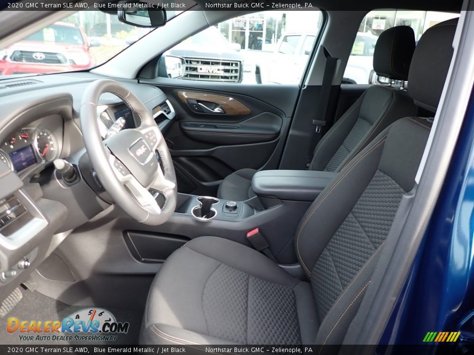 2020 GMC Terrain SLE AWD Blue Emerald Metallic / Jet Black Photo #16