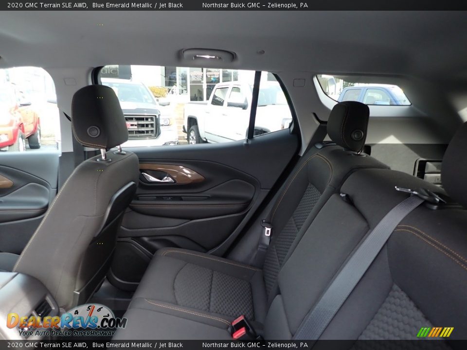 2020 GMC Terrain SLE AWD Blue Emerald Metallic / Jet Black Photo #17