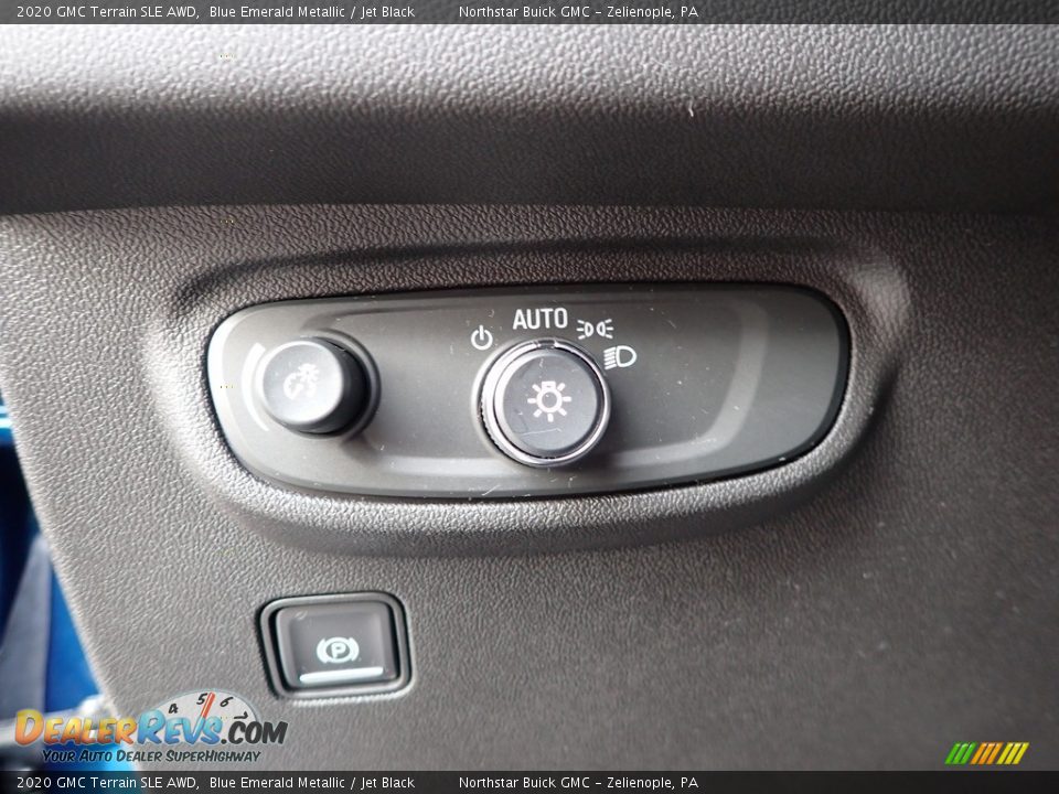 2020 GMC Terrain SLE AWD Blue Emerald Metallic / Jet Black Photo #21
