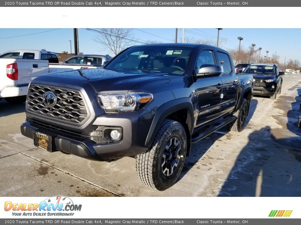 2020 Toyota Tacoma TRD Off Road Double Cab 4x4 Magnetic Gray Metallic / TRD Cement/Black Photo #1